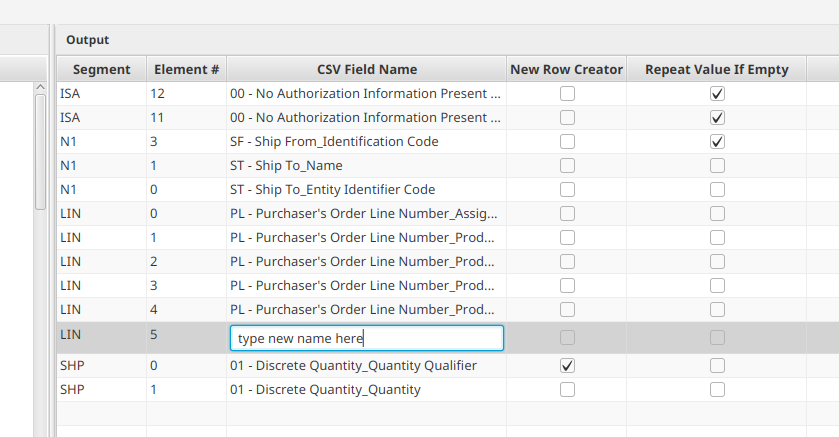 Field Rename